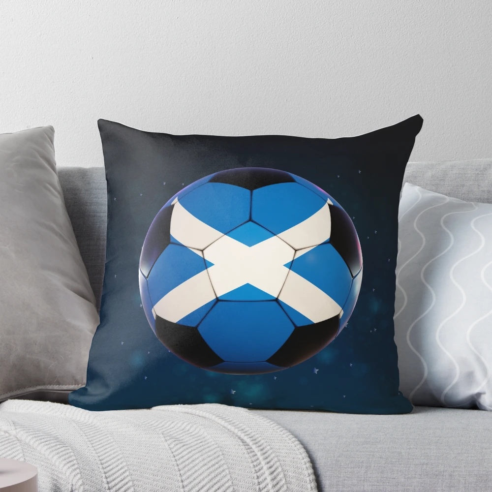 Scotland football pillow with Euro 2020/2021 design