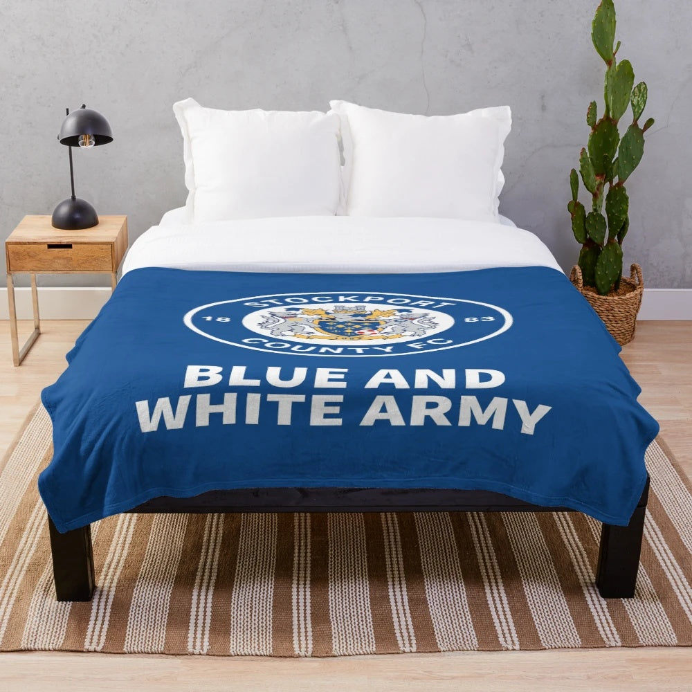Stockport County FC Plush Blanket