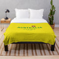 Team Australia Cricket Plush Blanket