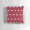 White Razorback Pillow - Show Your Arkansas Razorbacks Pride