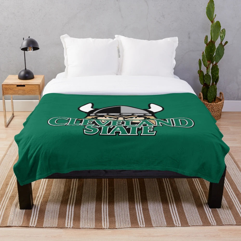 Cleveland Vikings Plush Blanket