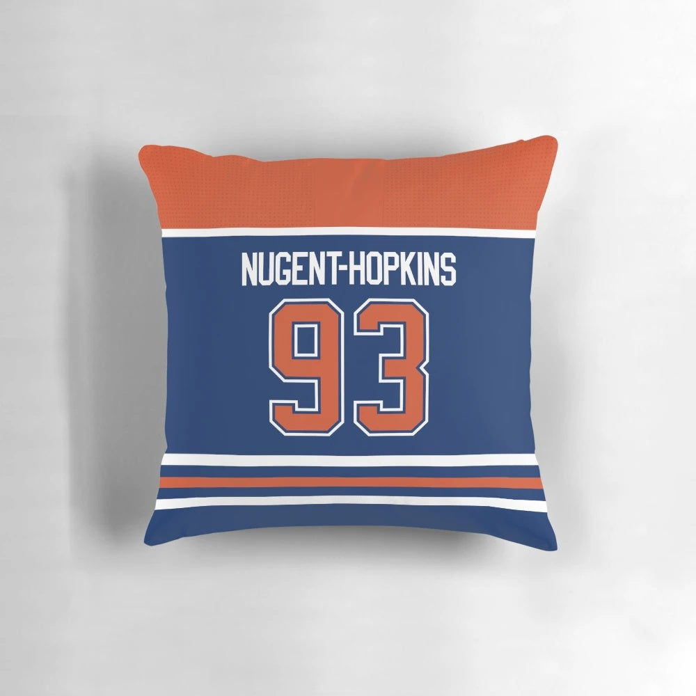 Edmonton Oilers Ryan Nugent-Hopkins Home Jersey Phone Case Pillow