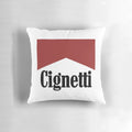 Indiana Hoosiers football coach Curt Cignetti pillow