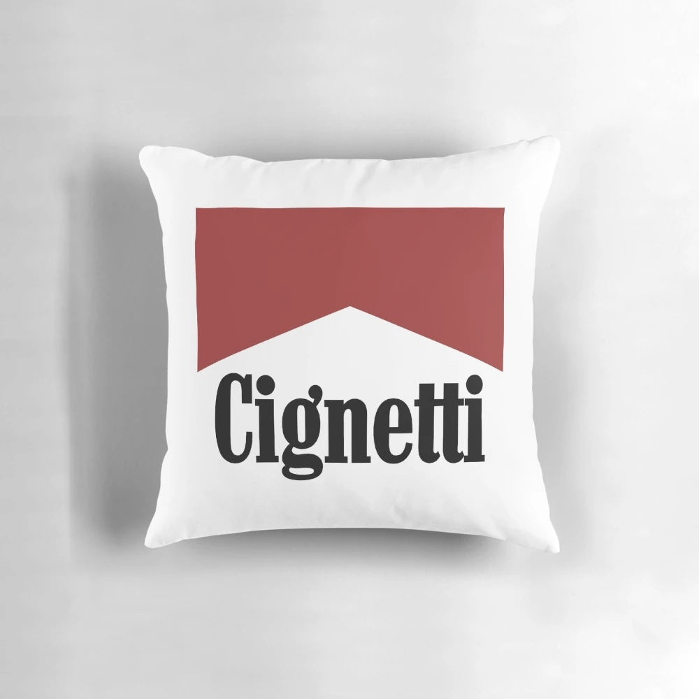 Indiana Hoosiers football coach Curt Cignetti pillow