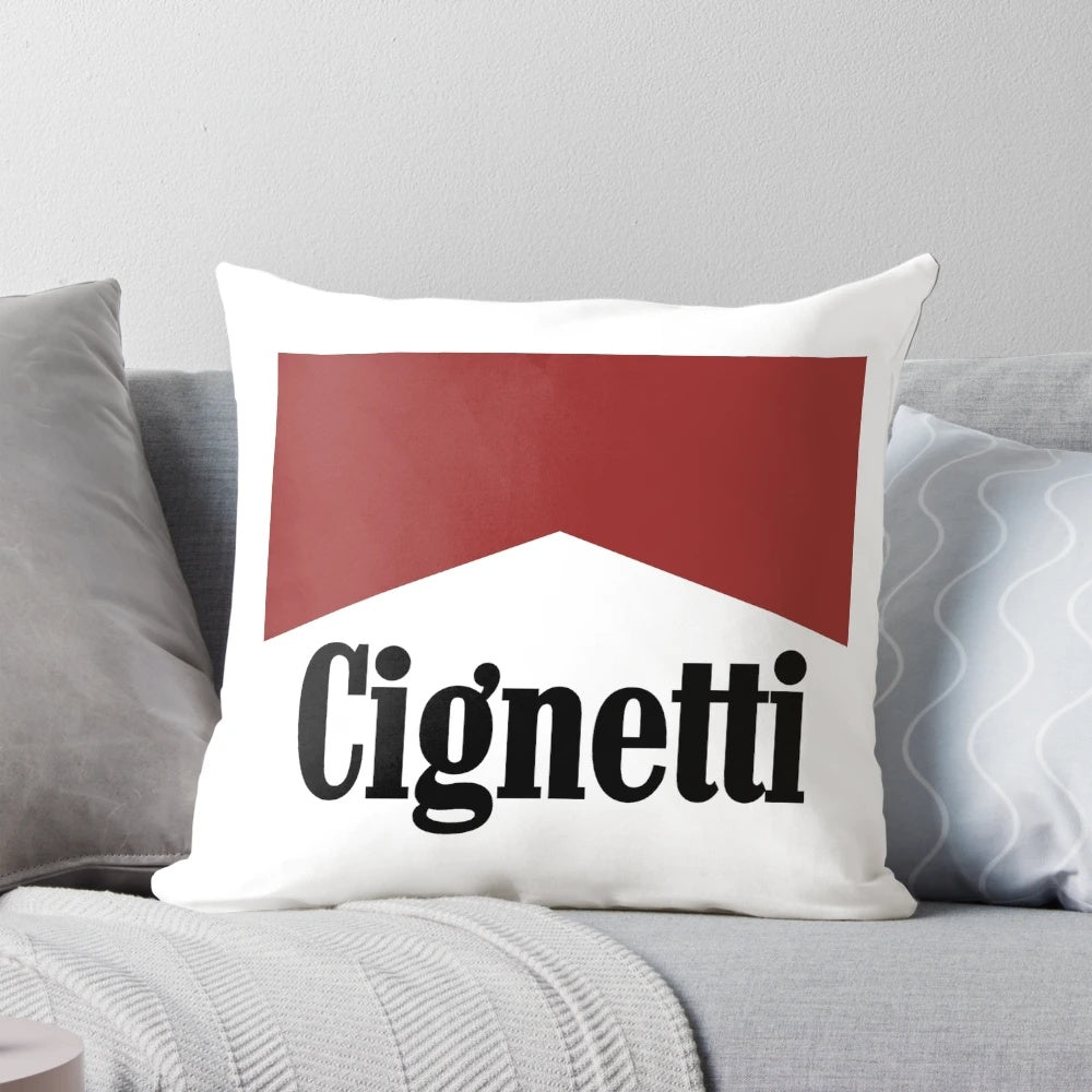 Indiana Hoosiers football coach Curt Cignetti pillow