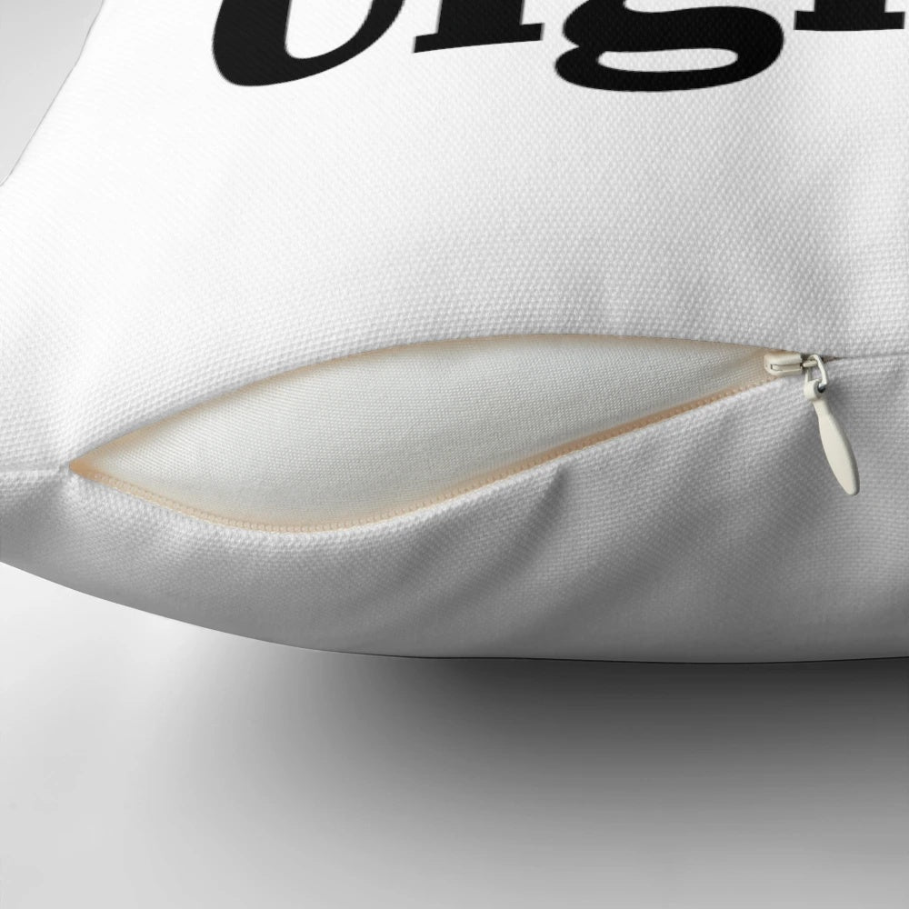 Indiana Hoosiers football coach Curt Cignetti pillow