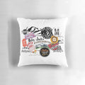 JMU Dukes Pillow featuring the James Madison University logo