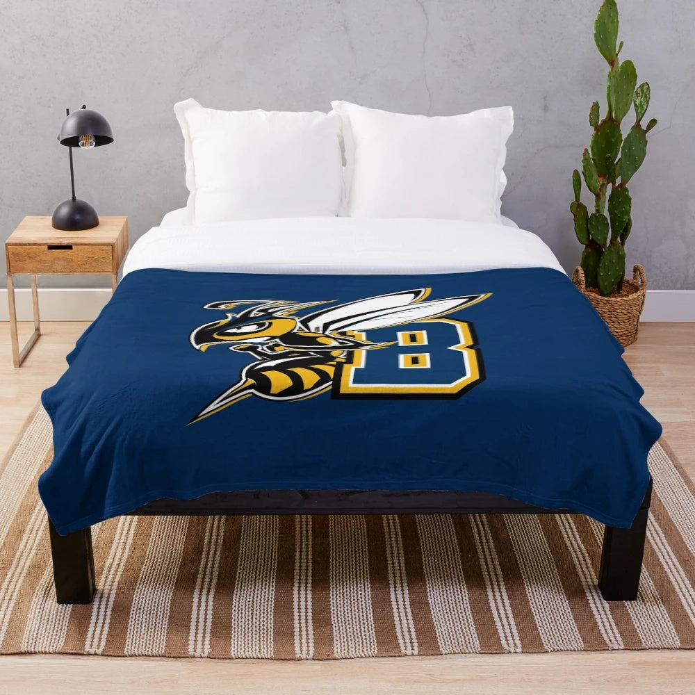 Montana State Billings Yellowjackets Plush Fleece Blanket