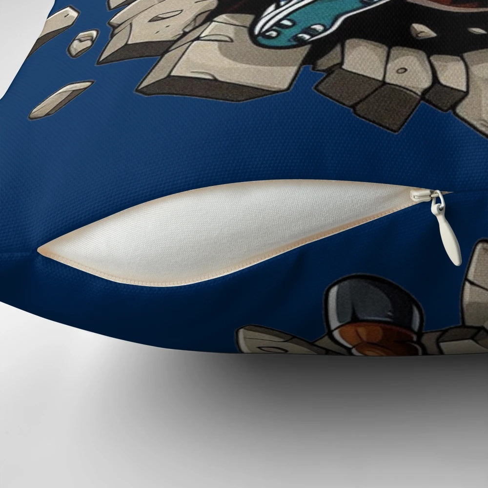 North Queensland Cowboys Pillow with Smashing Emblem
