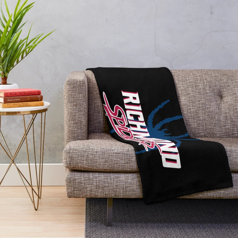 Richmond Spiders Plush Blanket