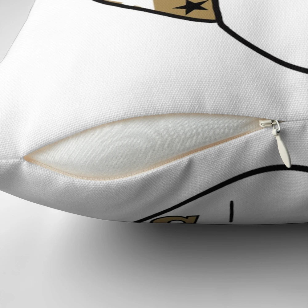 UCF Knights Pillow with team logo and gold accents