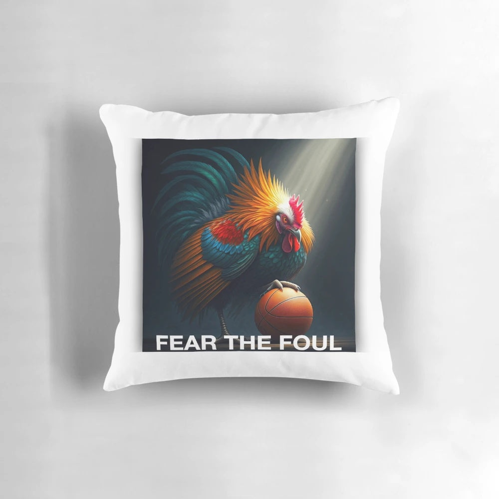 Gamecock Basketball Pillow featuring a fun and playful design