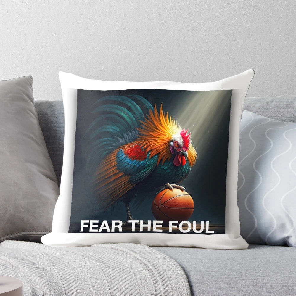 Gamecock Basketball Pillow featuring a fun and playful design