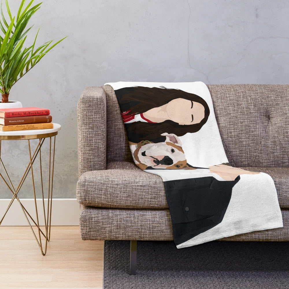 Chenford & Kojo Plush Blanket - Inspired by The Rookie TV Show