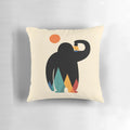 A soft, comfortable pillow featuring a nature landscape design that celebrates the bond between a father and child.