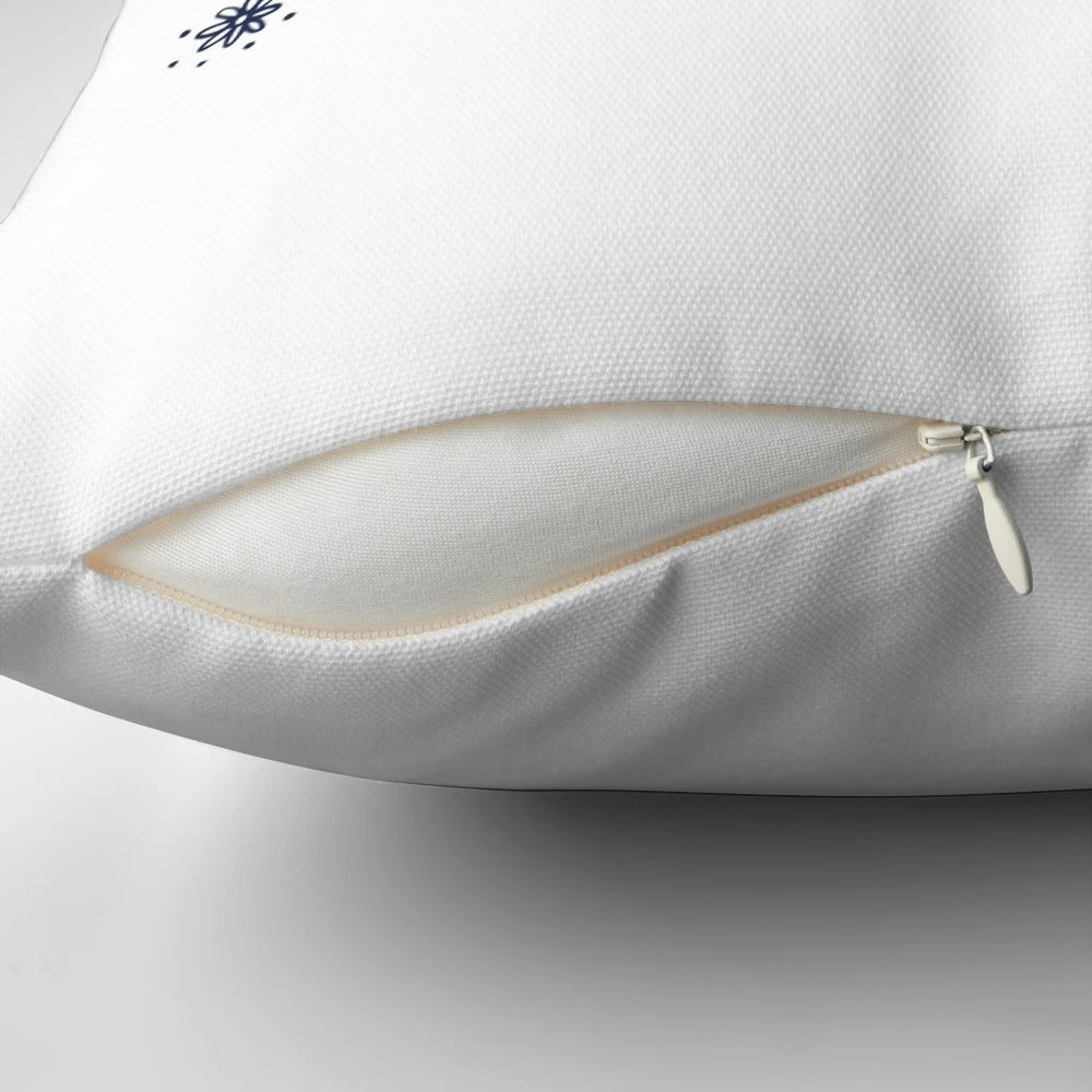 Pillow featuring a heartwarming quote about the special bond between sisters