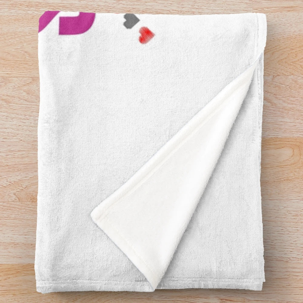 Plush blanket featuring the text "We Weren't Sisters By Birth,But We Know From The Stars We Were Put On Earth To Be Sister By Heart