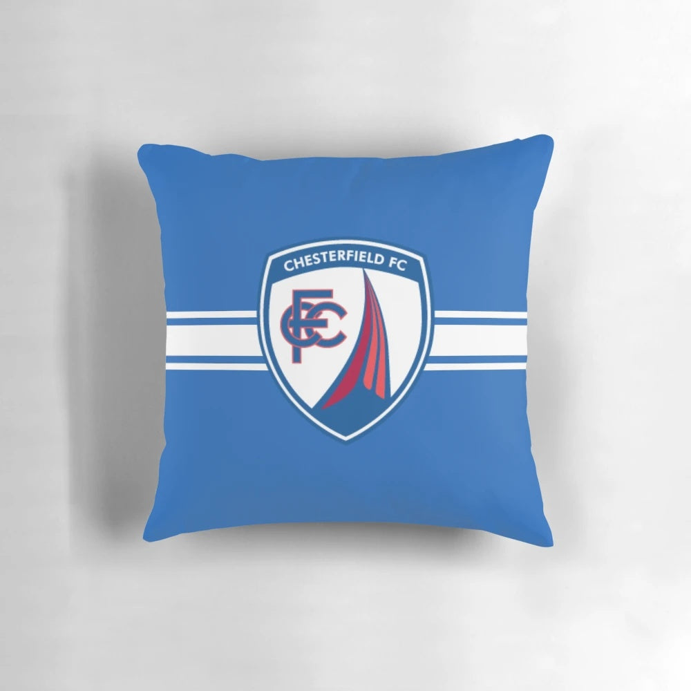Chesterfield FC Non-League Football Pillow with the club's logo and colors