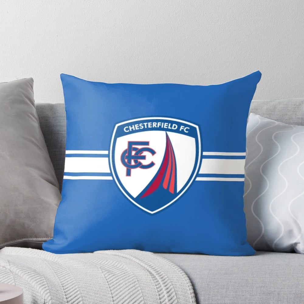 Chesterfield FC Non-League Football Pillow with the club's logo and colors
