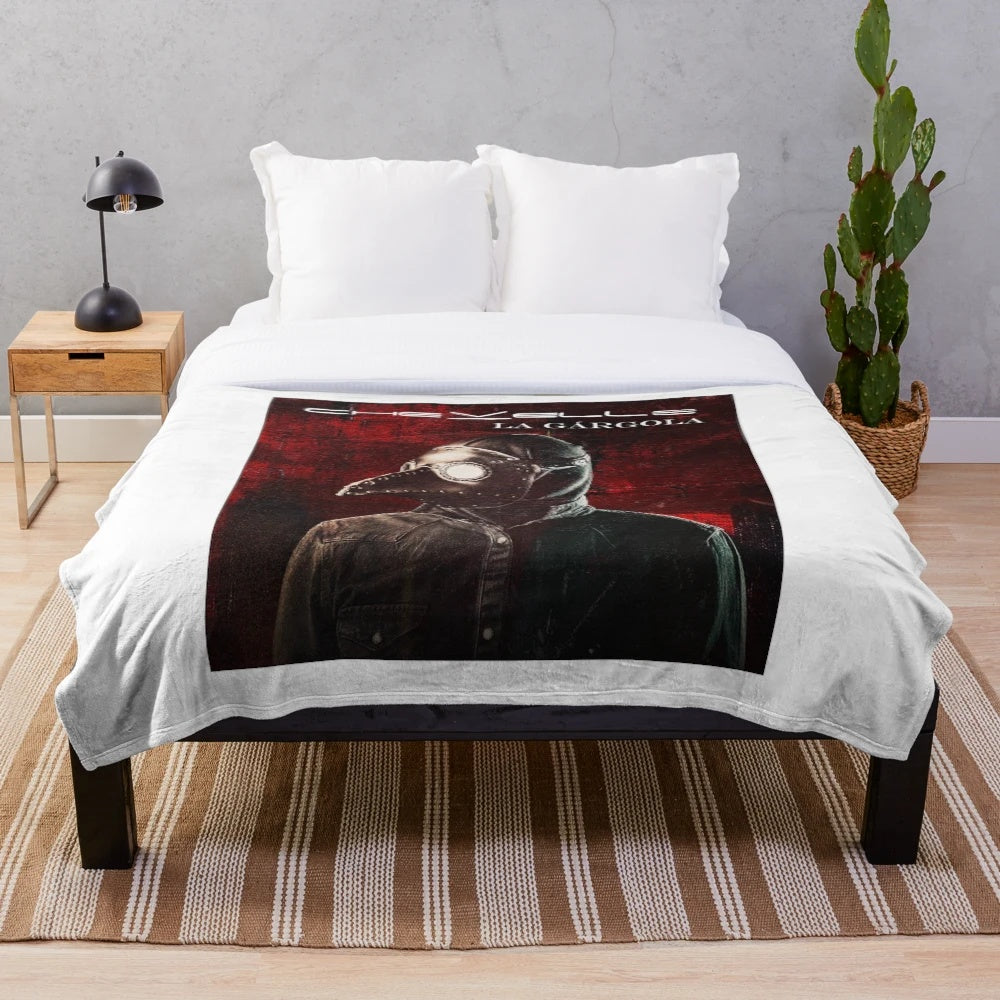 Chevelle band-inspired plush blanket with band logo and album artwork