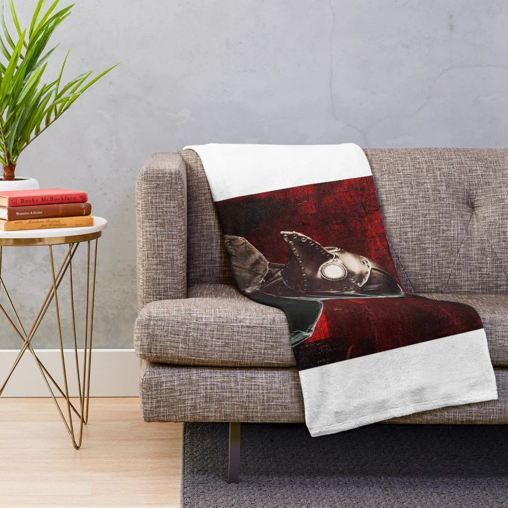 Chevelle band-inspired plush blanket with band logo and album artwork