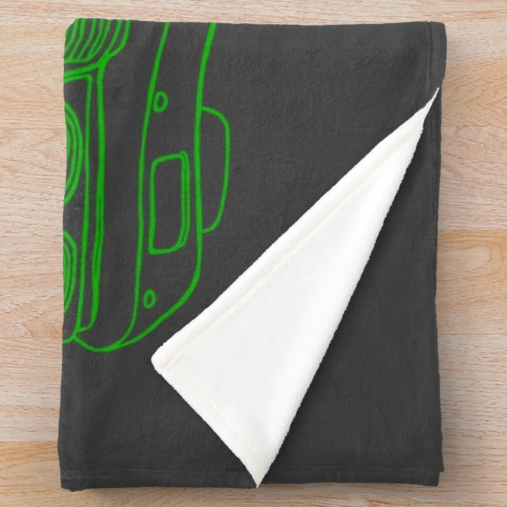 Chevrolet Chevelle retro car plush blanket