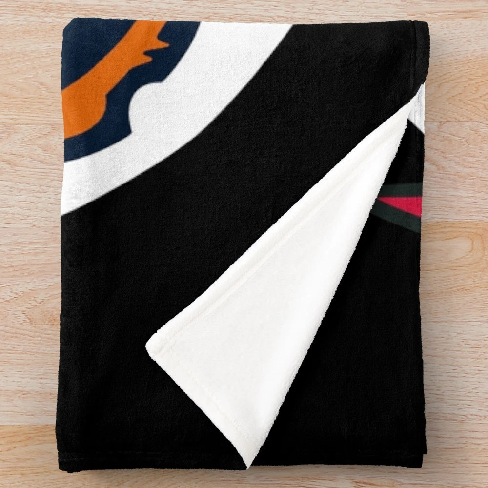 CHI FIVE SPORTS Plush Blanket featuring Chicago sports teams