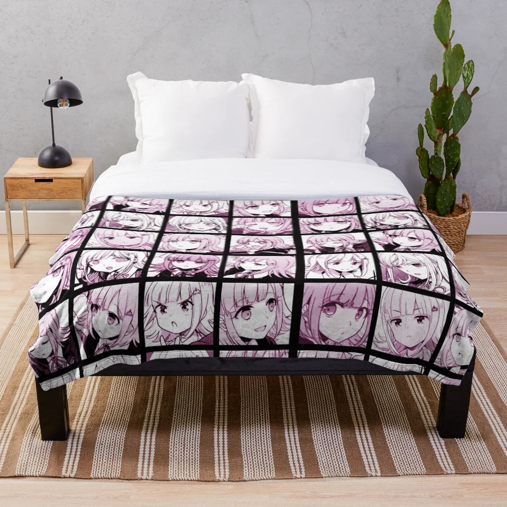 Chiaki Nanami Danganronpa Plush Blanket