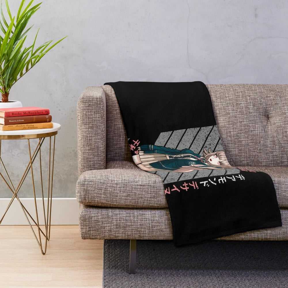 Chiaki Nanami inspired Super Danganronpa 2 plush blanket