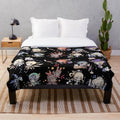 Genshin Impact Chibi Characters Plush Blanket