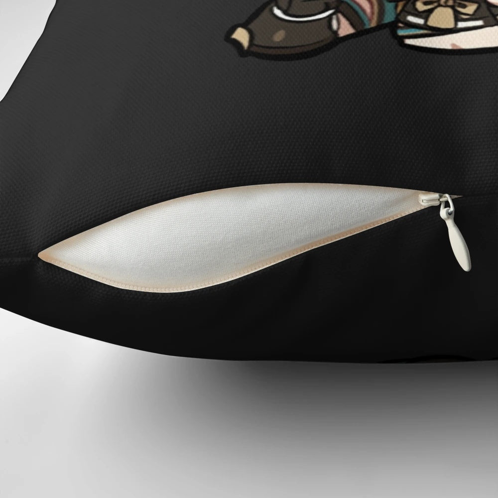 Chibi Gorou Genshin Impact Pillow, a high-quality, soft and durable anime merchandise for Genshin Impact fans.