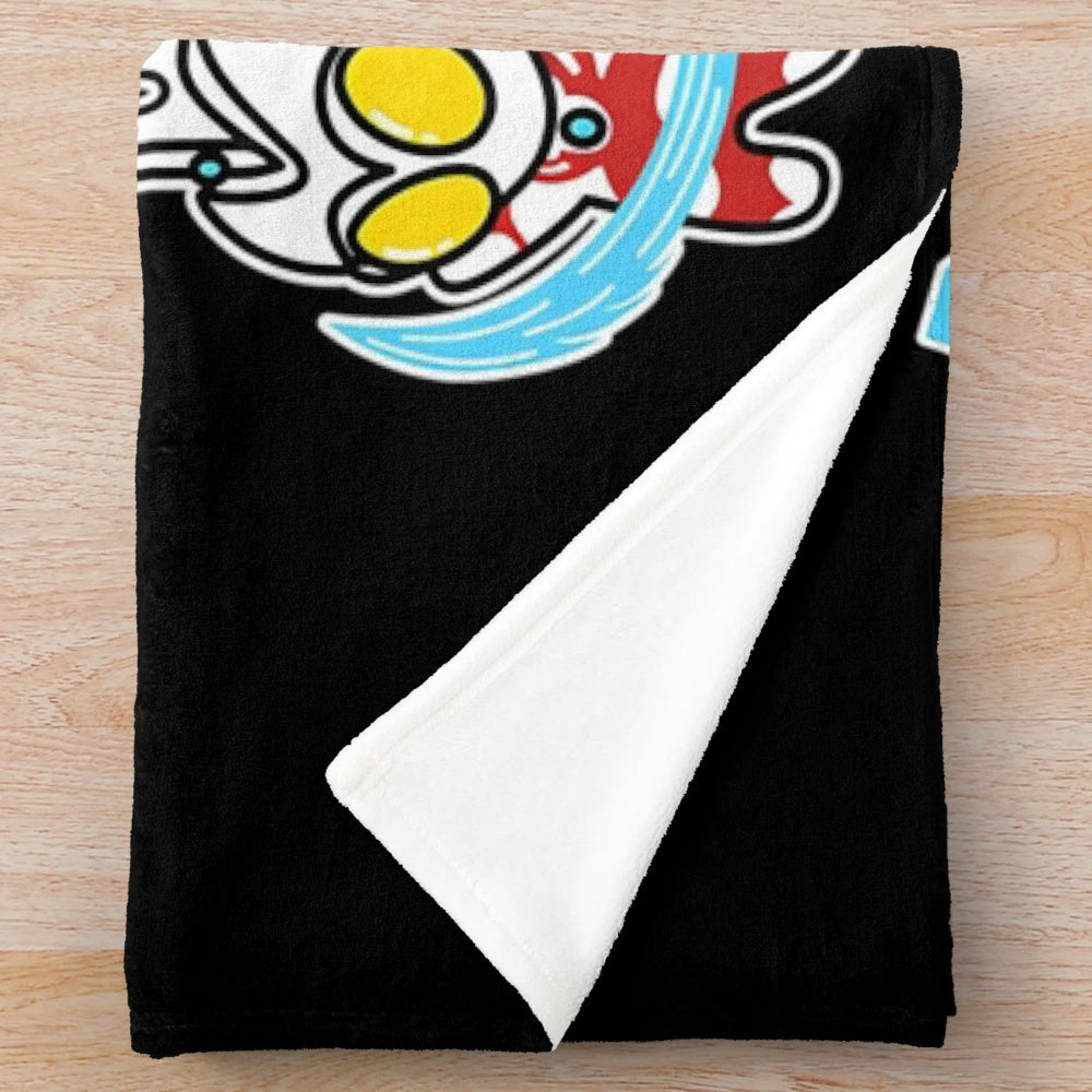 Chibi Ultraman Inspired Kawaii Plush Blanket