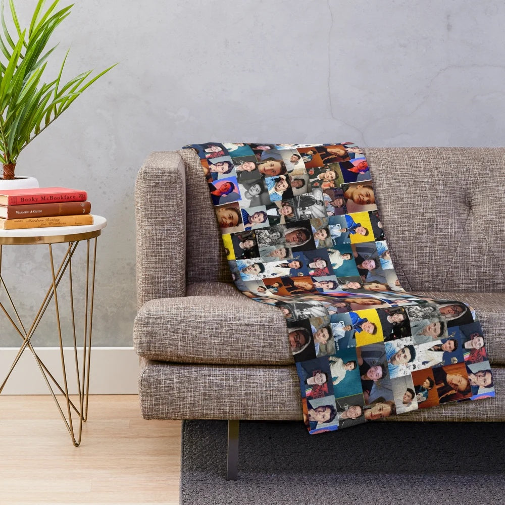 Noah Schnapp inspired plush blanket with a cute, trendy design