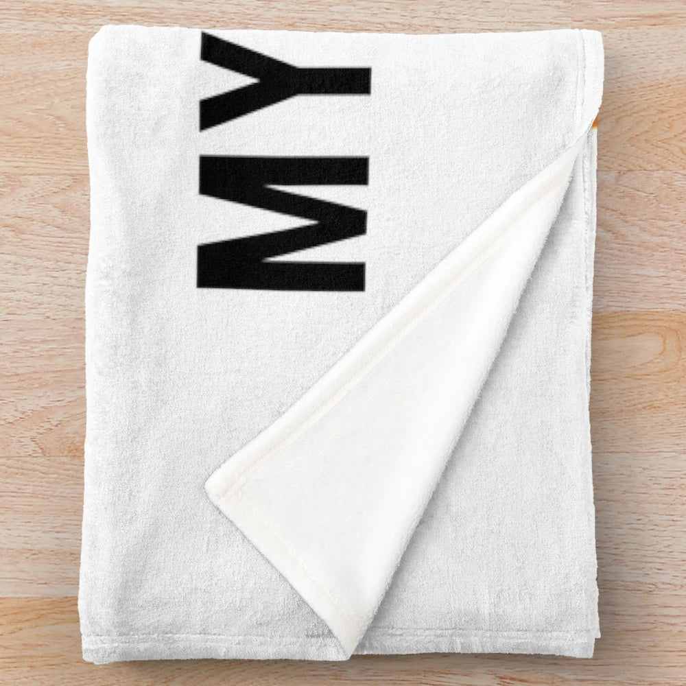 Chicken nuggets themed plush blanket with a funny meme design