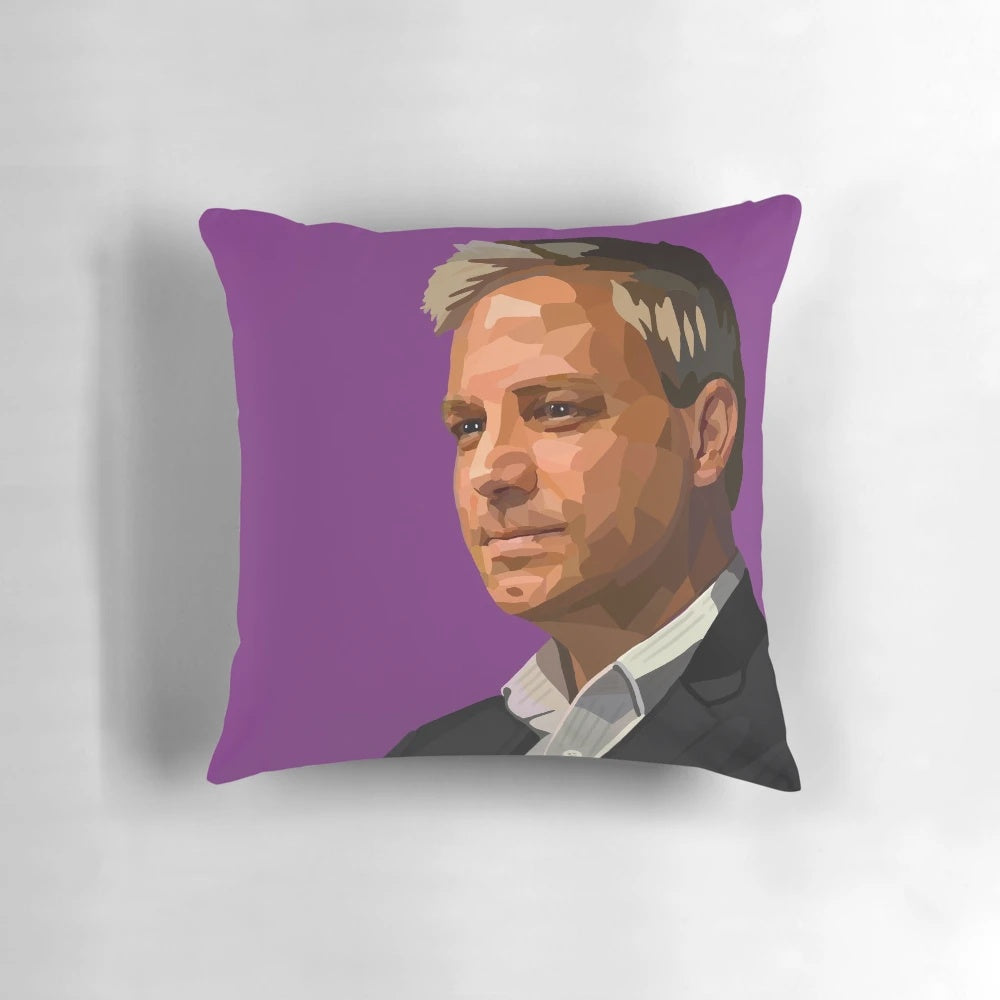 Chief Health Officer Pillow with COVID-19 Inspired Design