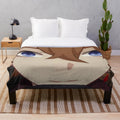 Childe (Tartaglia) from Genshin Impact themed plush blanket