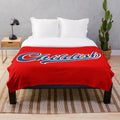 Childish-inspired turbo plush blanket with race car design