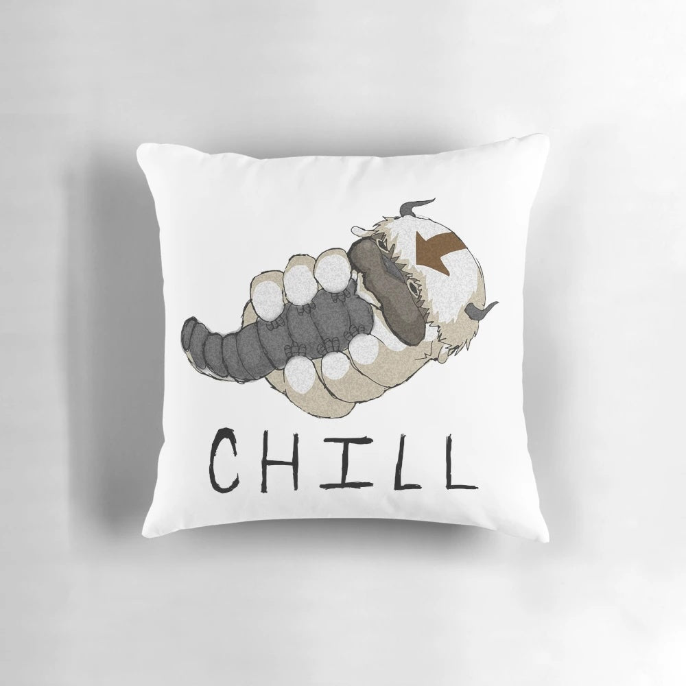 Soft, cozy pillow featuring Appa, the beloved sky bison from the animated series Avatar: The Last Airbender