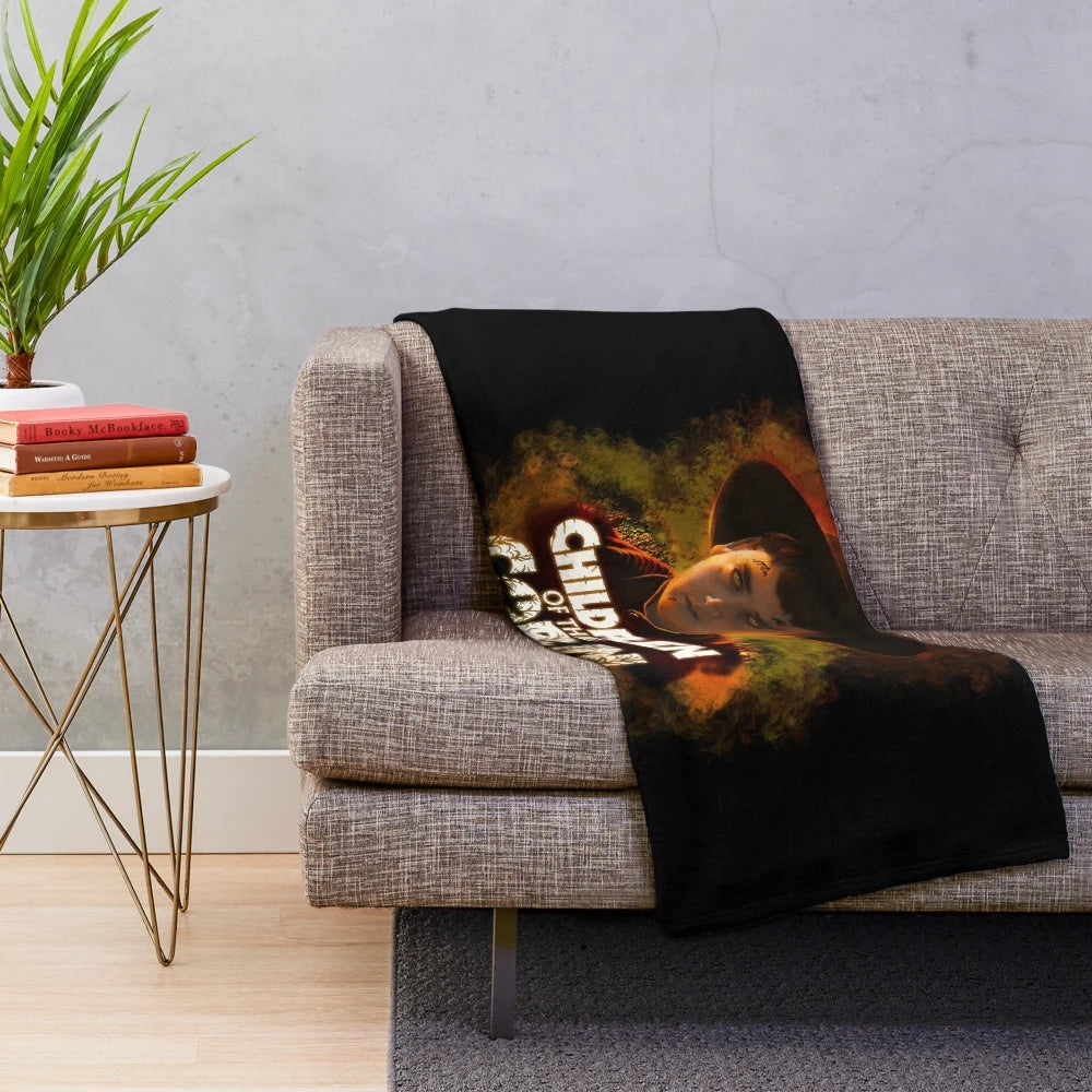 Children of the Corn inspired plush blanket