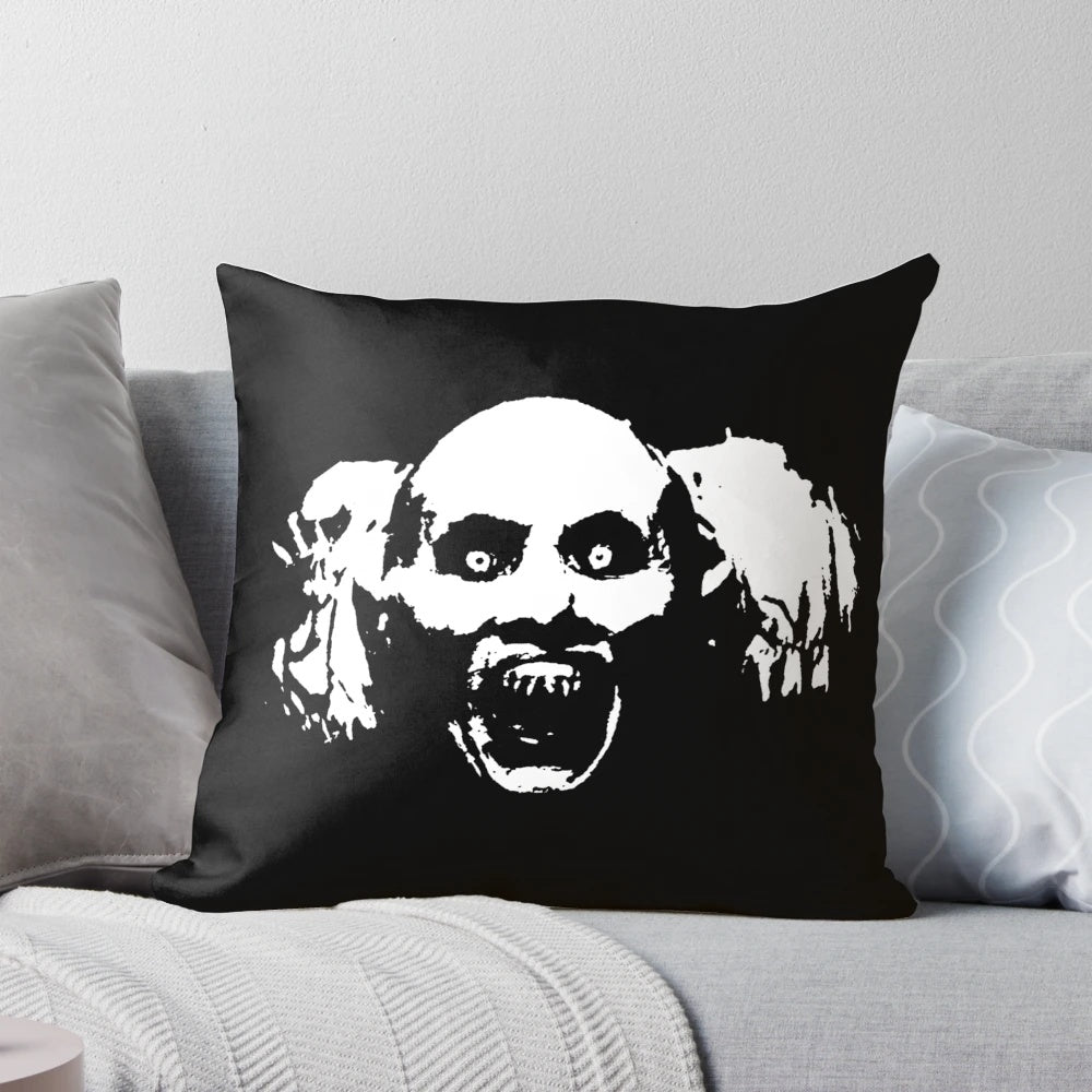 Retro pillow featuring the terrifying vampire Kurt Barlow from Stephen King's classic horror film Salem's Lot