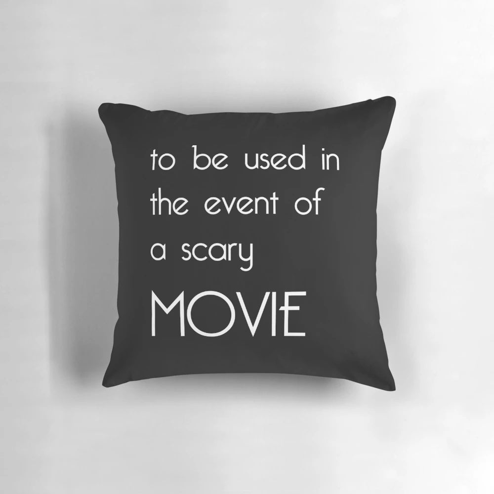 Scary movie-inspired cushion for sofa and kids' spaces