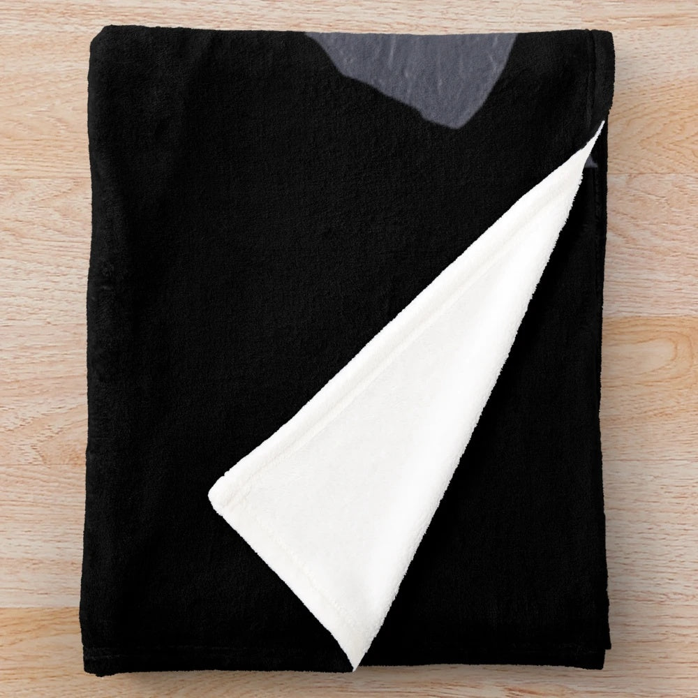Hannibal Lecter-inspired plush blanket with pop art design