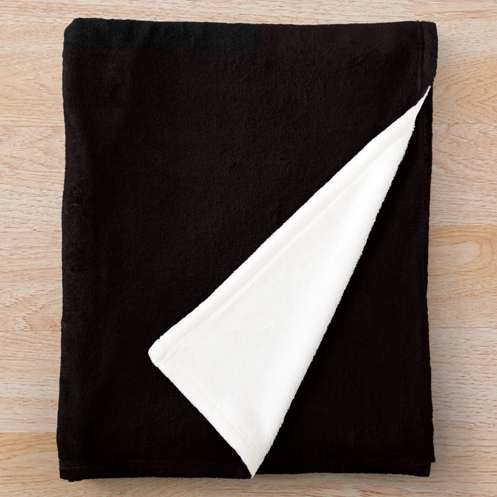 Saw-inspired plush blanket featuring horror movie elements