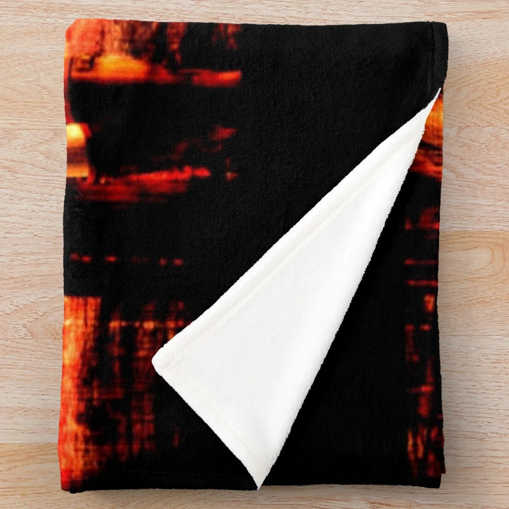 Silent Hill 3 inspired plush blanket