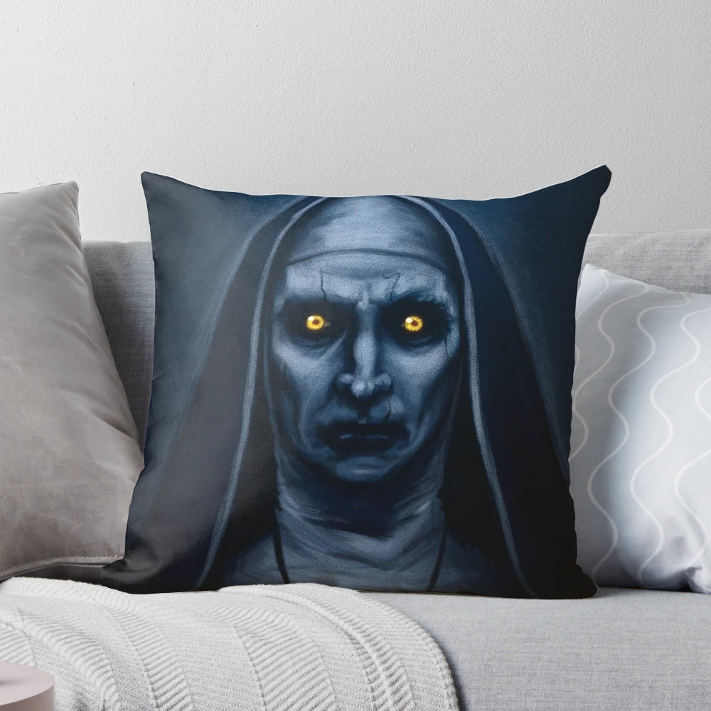 Valak Painting Pillow - Bring the Terrifying Demon from The Conjuring to Your Home