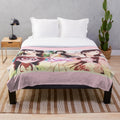 Chizuru Mizuhara inspired anime plush blanket with custom Rent A Girlfriend design