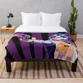Chloe Grace Moretz inspired pop art portrait plush blanket