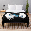 Cozy plush blanket featuring Chloe Price, the main character from the video game Life is Strange