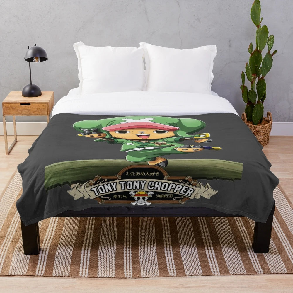 Chopper Plush Blanket from One Piece Anime