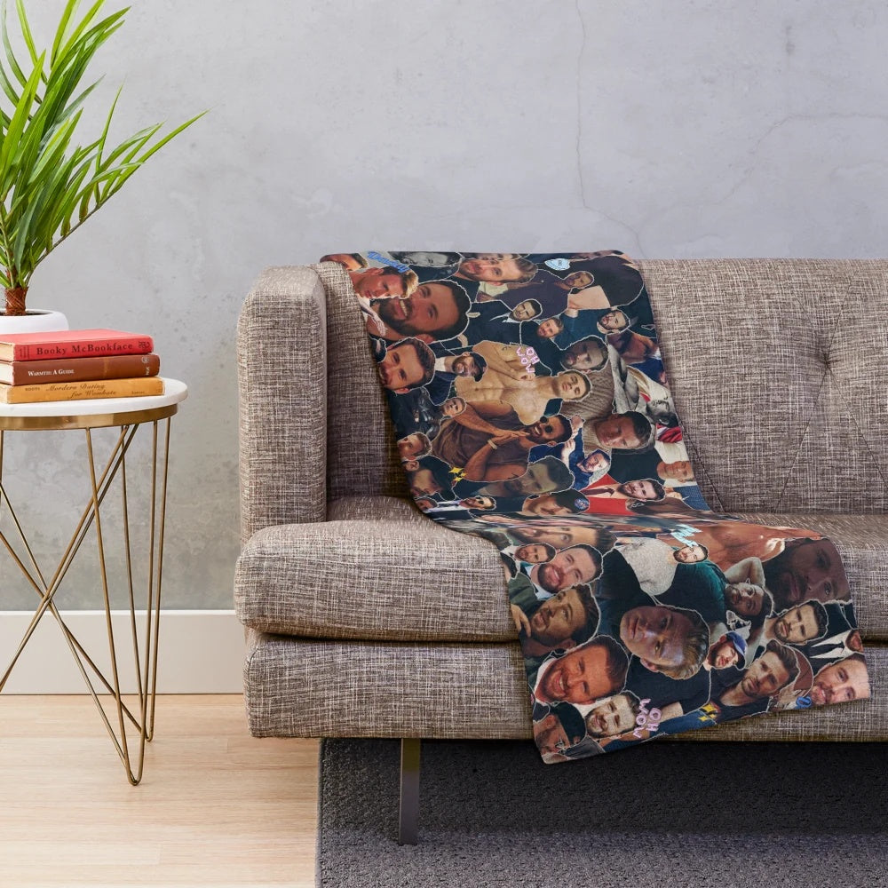 Chris-inspired plush blanket with a soft, cozy design